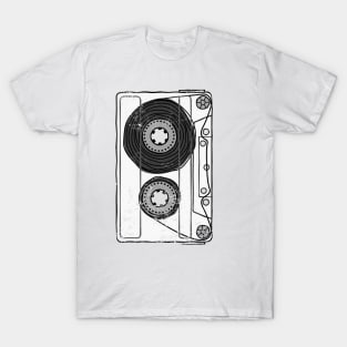 Vintage Retro Mixtape Made in the 80s Cassette Tape T-Shirt